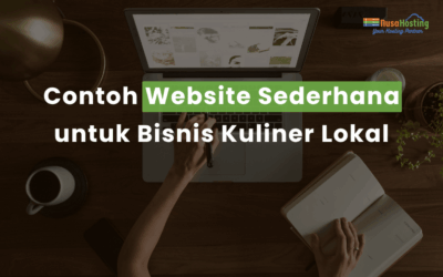Contoh Website Sederhana untuk Bisnis Kuliner Lokal